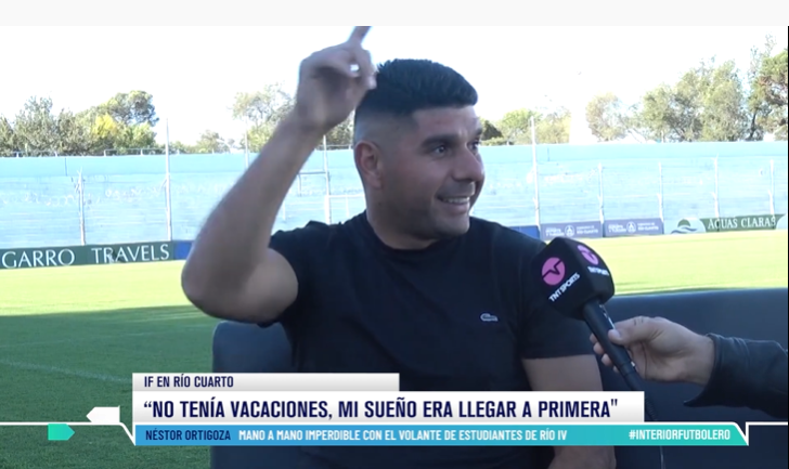 Néstor Ortigoza se fue de Estudiantes de Río Cuarto
