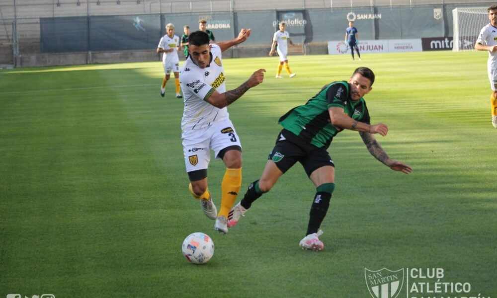 Santamarina se reencontró con el triunfo: venció 2-0 a San Martín en San Juan