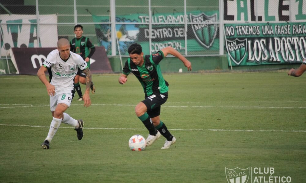 Empate en San Juan: Ferro hizo el negocio en su visita a San Martín