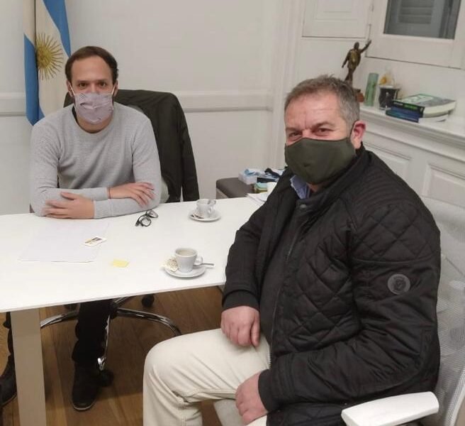 Cumbre entrerriana en la Casa Rosada