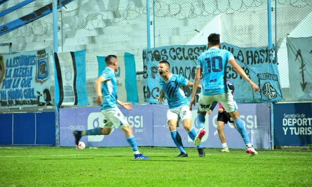 El Celeste empató ante Estudiantes de Caseros; Evangelista y Pardo, los goles