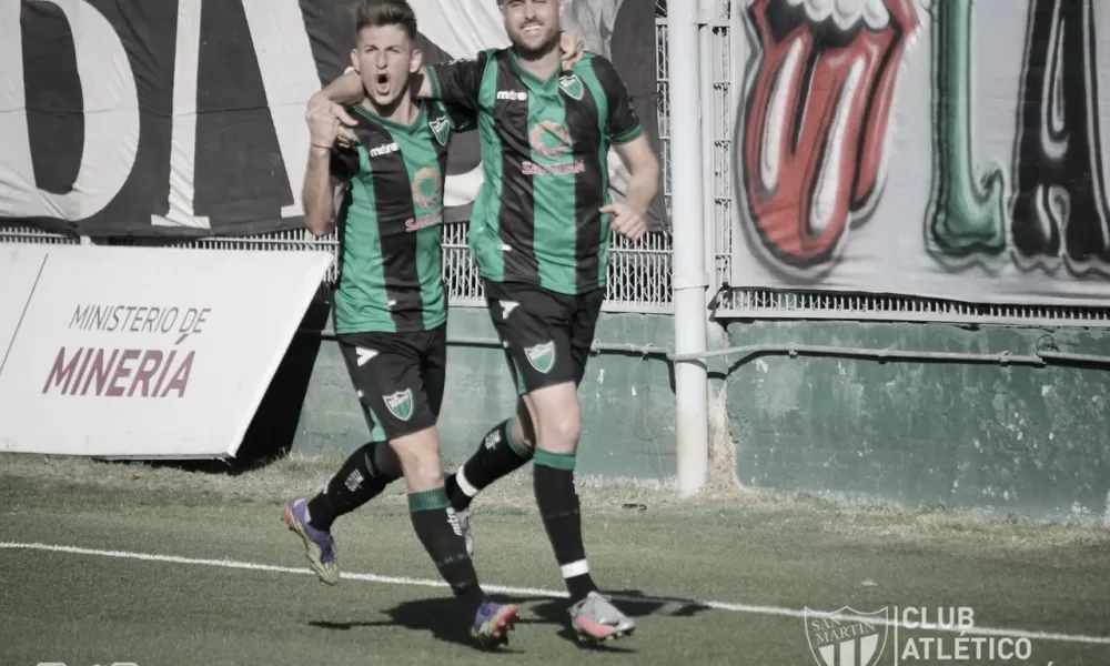 San Martín de San Juan le ganó por la mínima a Defensores de Belgrano