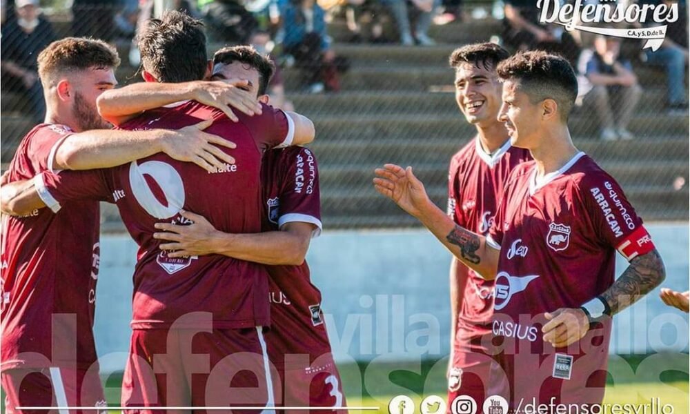 Defensores de Villa Ramallo venció 4-3 a Douglas Haig en una auténtica tormenta de goles