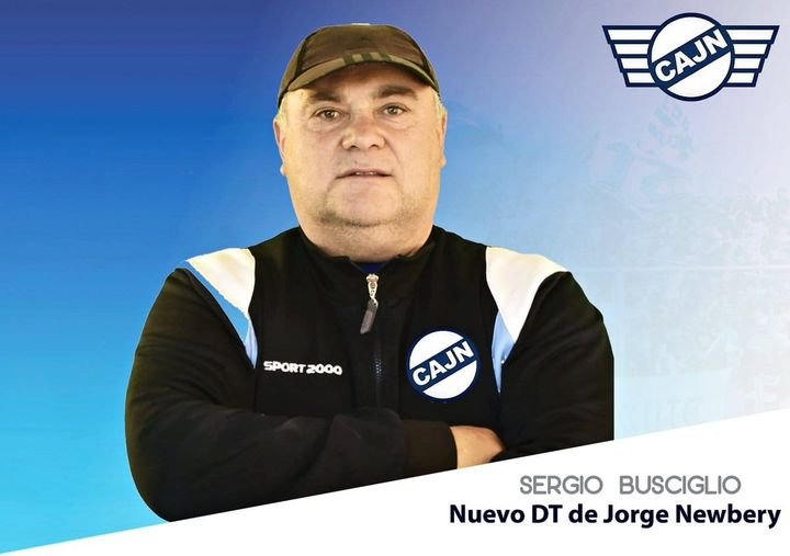 Sergio Busciglio es el nuevo entrenador de Newbery de Comodoro Rivadavia