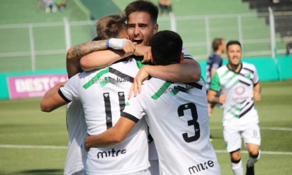 San Martín (San Juan) se despachó con una goleada ante Tristán Suárez