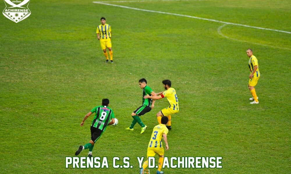 Achirense empató en su visita a San Jorge