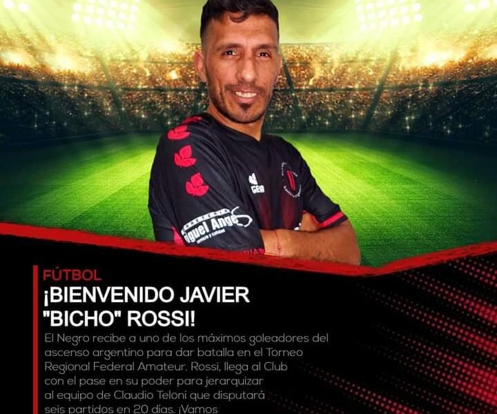 Un goleador de categoría en Carcarañá: El Bicho Rossi jugará en Cremería
