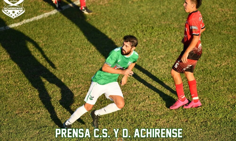 Gran goleada de Achirense ante Sauce