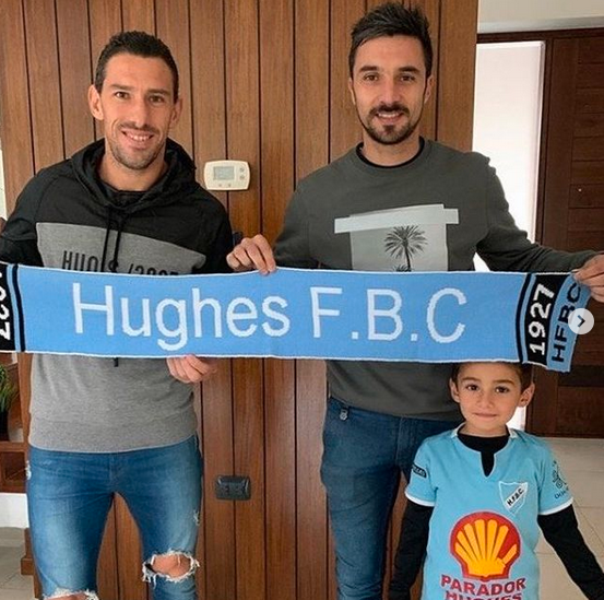 Scocco y Maxi Rodríguez a la Liga Venadense: los ídolos de Newell’s jugarán en Hughes Football Club