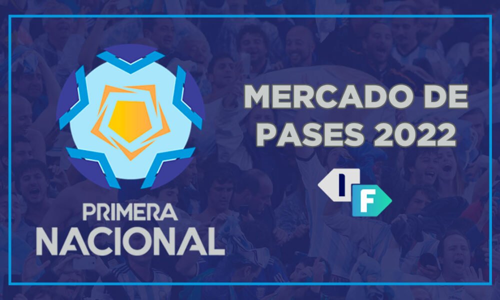 ◉ Primera Nacional 2022 | Mercado de pases: fichajes y bajas de hoy con actualización EN VIVO