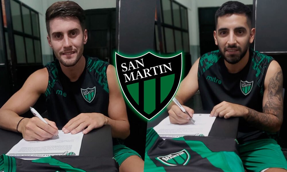 San Martín de San Juan confirma dos nuevos refuerzos