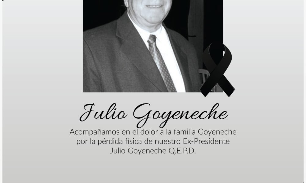 Triste noticia en el fútbol del interior: Falleció Julio Goyeneche