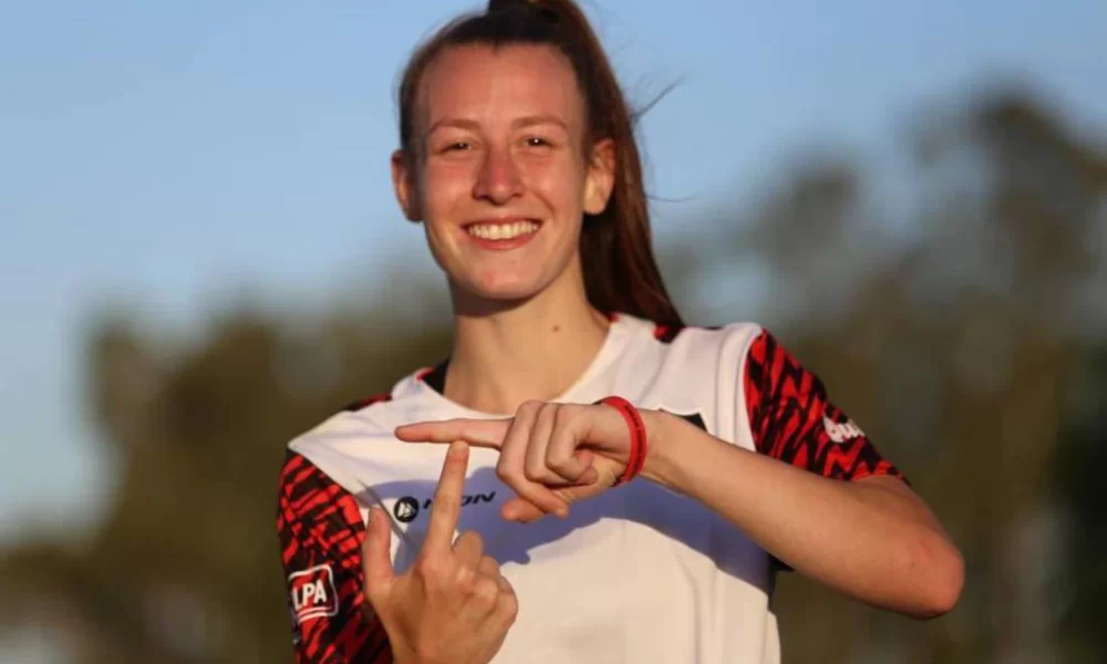 Apolonia Berti se convirtió en jugadora del Nápoli