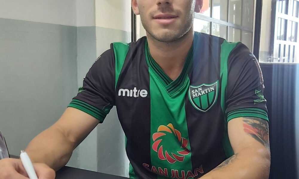 De Tigre a San Juan: San Martín sumó a Aldo Tomás Fernández