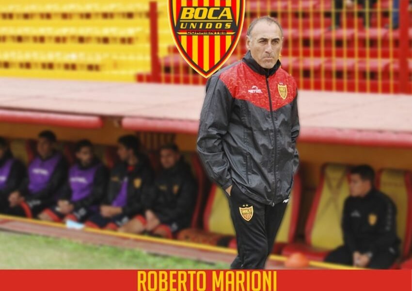 Marioni será el DT de Boca Unidos