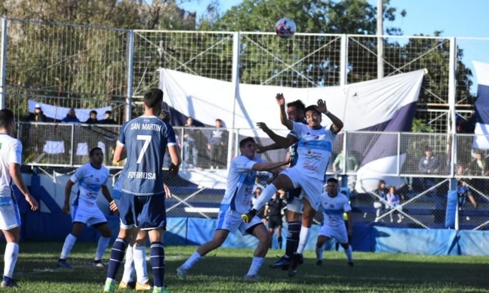 Franja encumbrada: San Martín goleó en Formosa y se prende arriba