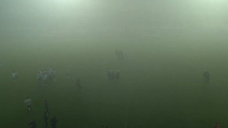 Perdidos en la niebla: Se suspendió el duelo entre Quilmes y Belgrano