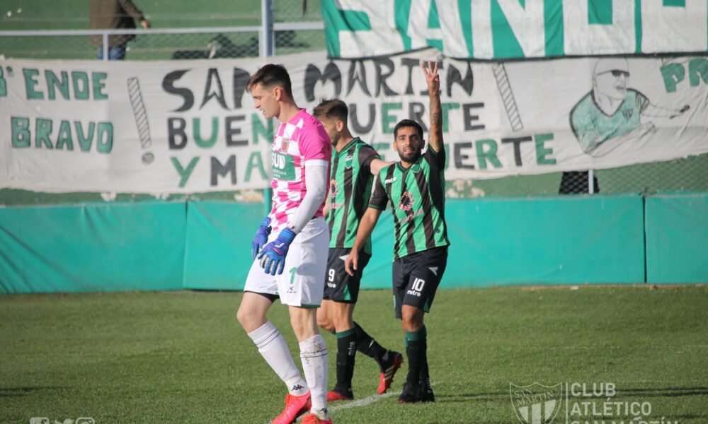 Santa goleada: San Martín se floreó y derrotó a Agropecuario