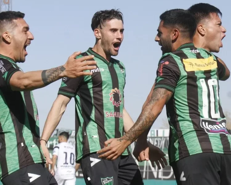 ¡Fiesta en Pueblo Viejo!: San Martín jugó bien y goleó a Guillermo Brown de Puerto Madryn