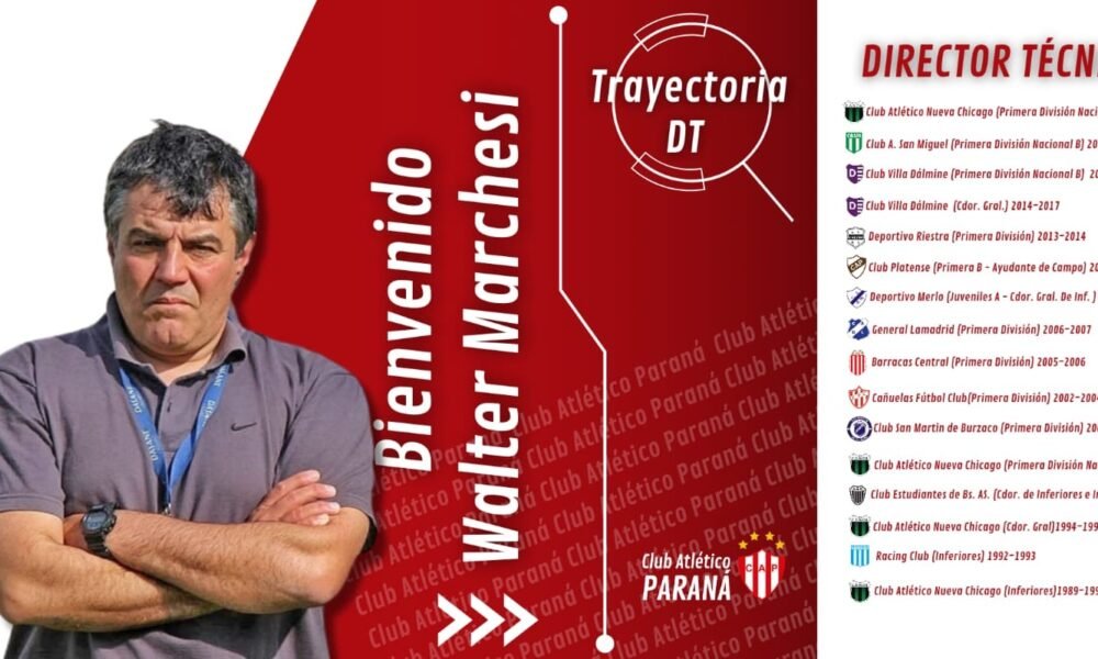 Marchesi desembarca en Atlético Paraná