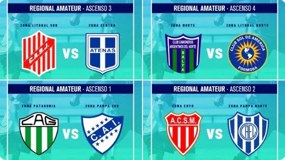 Las cuatro finales del Regional Amateur