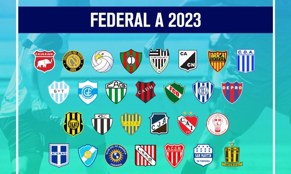 El Fixture del Federal A 2023
