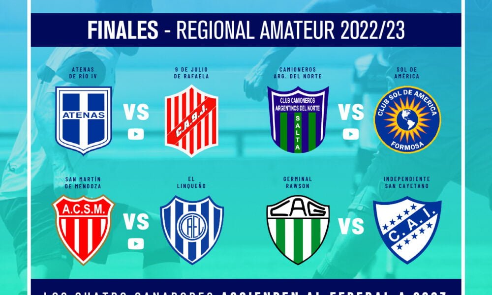 Dónde ver las finales del Regional Amateur