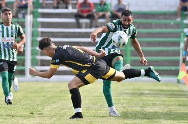 Germinal y Olimpo debutaron en el campeonato con un empate en Rawson