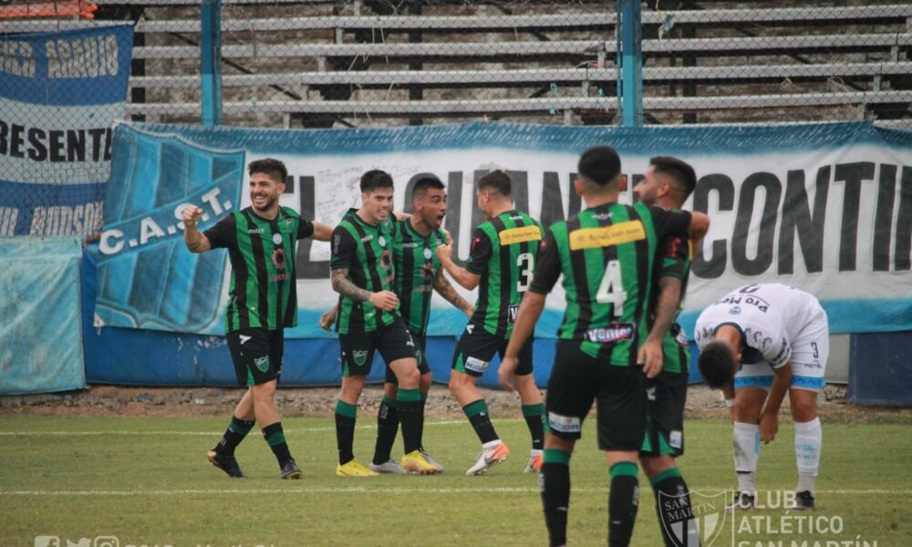 San Martín ganó en Isla Maciel y se prende bien arriba