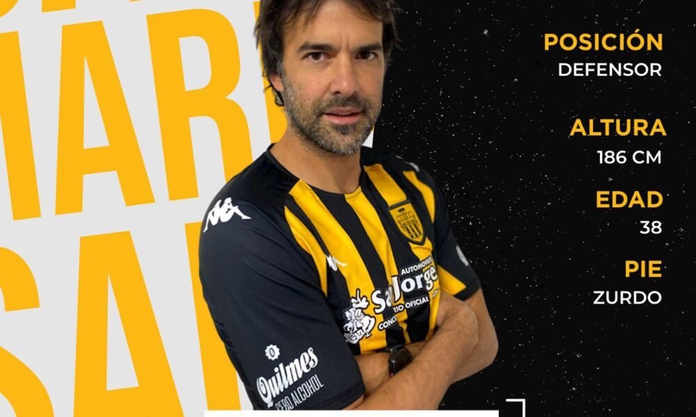 El defensor Nicolás Minici vestirá la piel de Santamarina