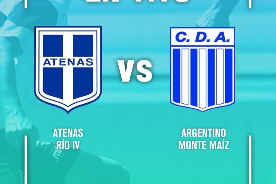 Atenas de Río Cuarto recibe a Argentino de Monte Maíz