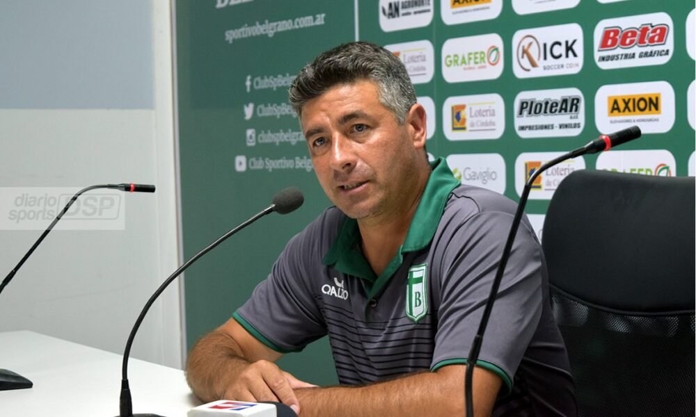 Ariel Gianccone dejó su cargo como entrenador de Sportivo Belgrano y en su lugar estará Cristian Álvarez de manera interina