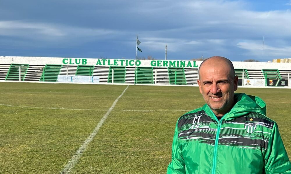 Christian Corrales, el nuevo entrenador de Germinal de Rawson