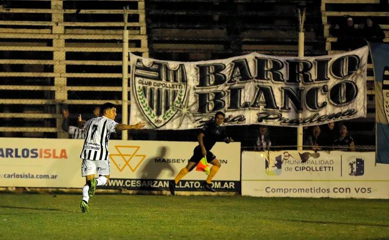 Cipolletti venció a Santamarina con un penal agónico