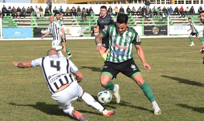Sin goles en Rawson: Germinal y Cipolletti no se sacaron ventajas