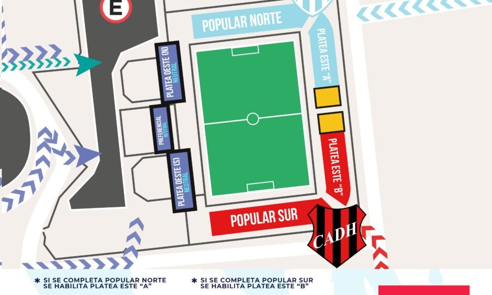 Todo listo para la Final en La Rioja: Douglas Haig y Gimnasia y Tiro tendrán 7000 entradas para sus hinchas