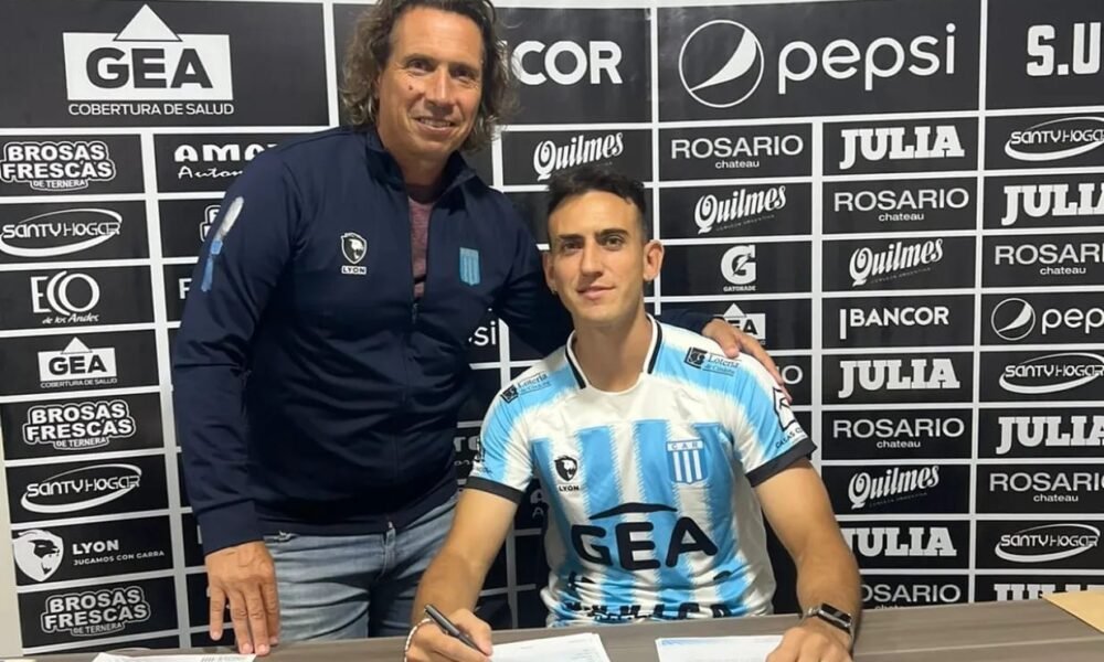 Bruno Nasta renovó en Racing de Córdoba