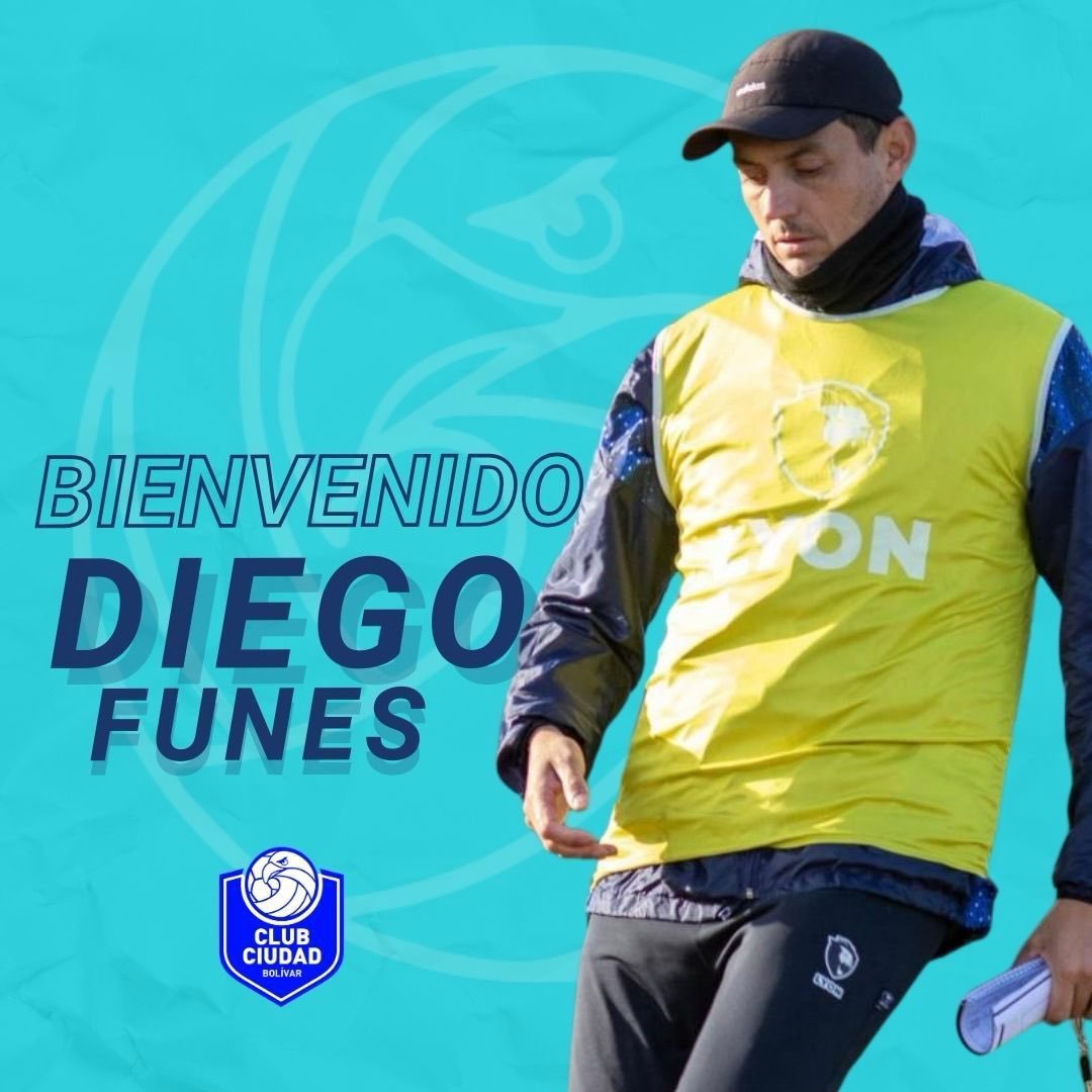 Diego Funes será el DT de Bolívar