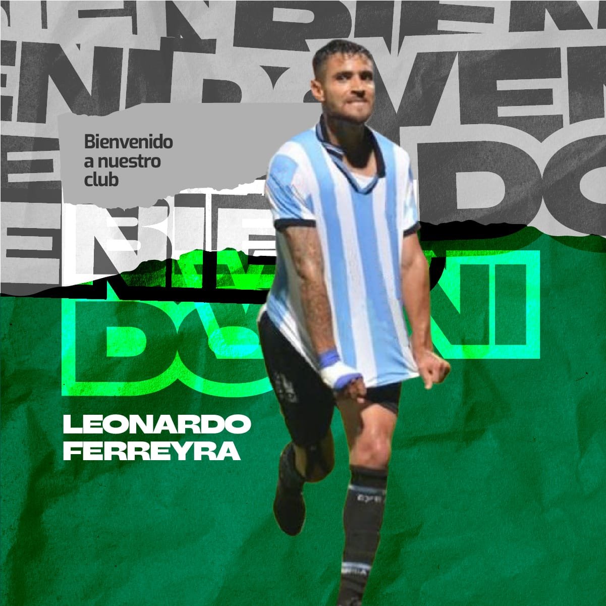 Leonardo Ferreyra se sumó al Verde