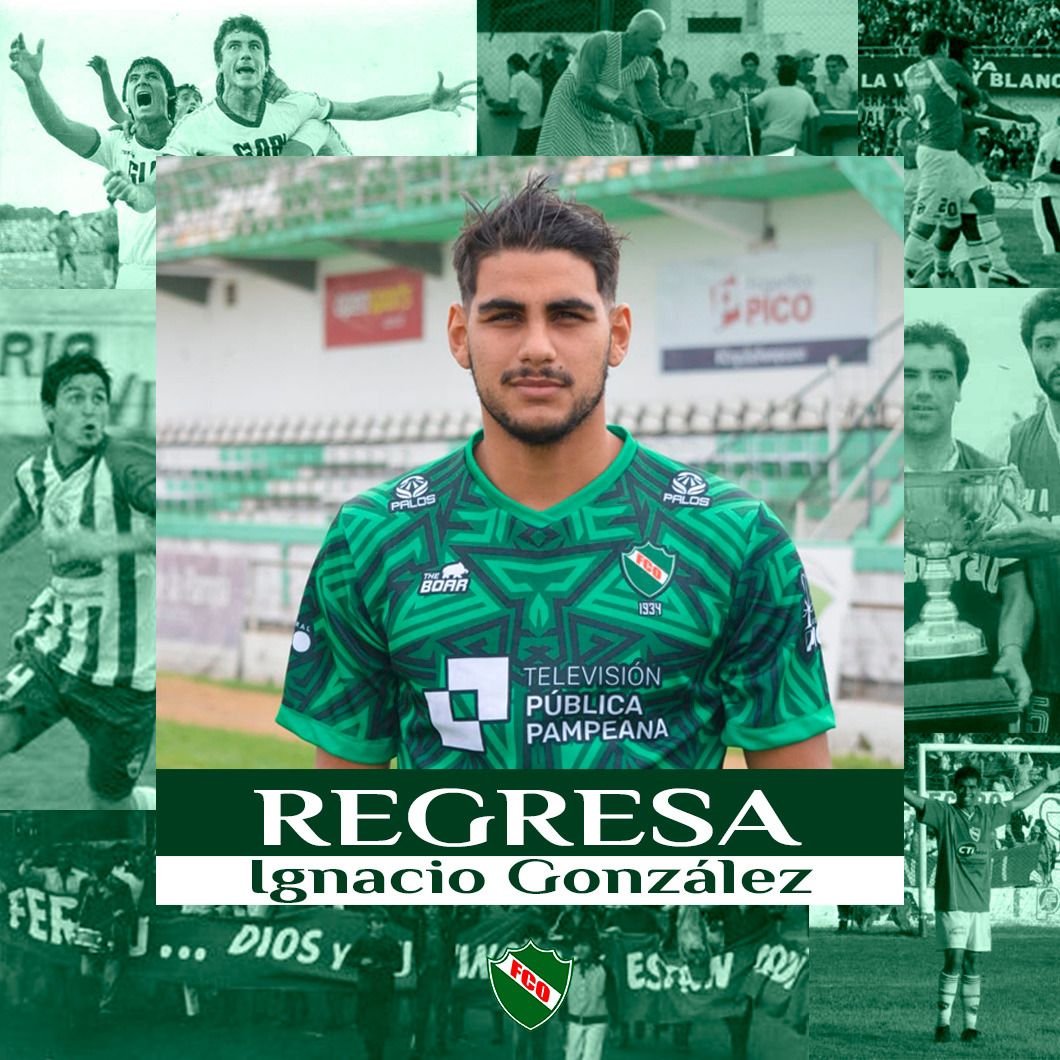 Vuelve al Coloso: Nacho González regresa a Ferro de General Pico