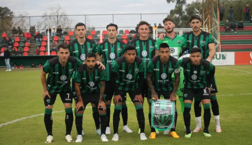 San Martín trepó a la punta con un gol agónico de Franco