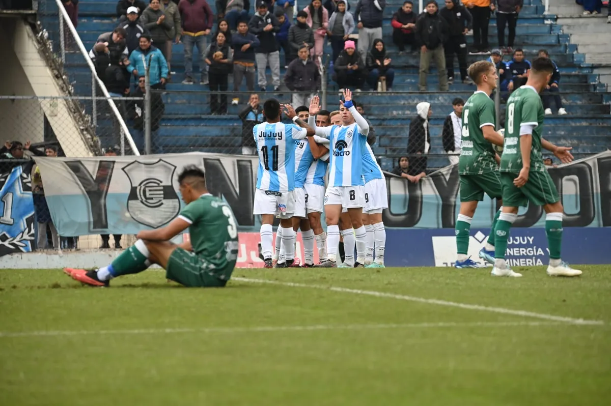 Gimnasia de Jujuy goleó a San Miguel y sueña con el Reducido
