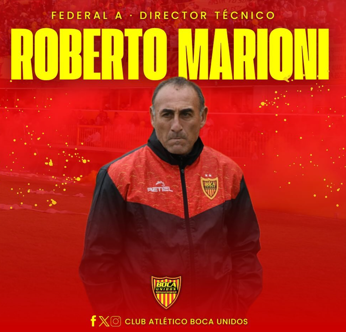 Boca Unidos confirmó a Marioni como DT y la baja de dos delanteros