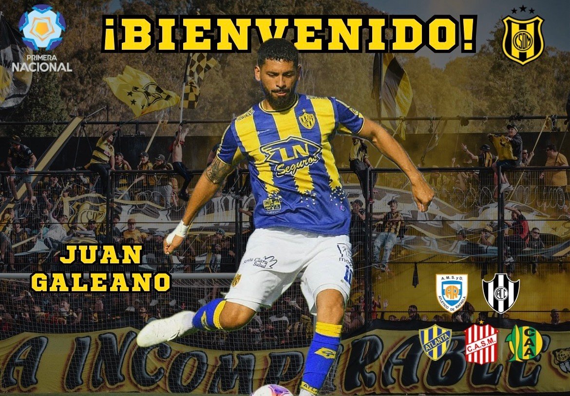Deportivo Madryn se refuerza: Juan Galeano es aurinegro
