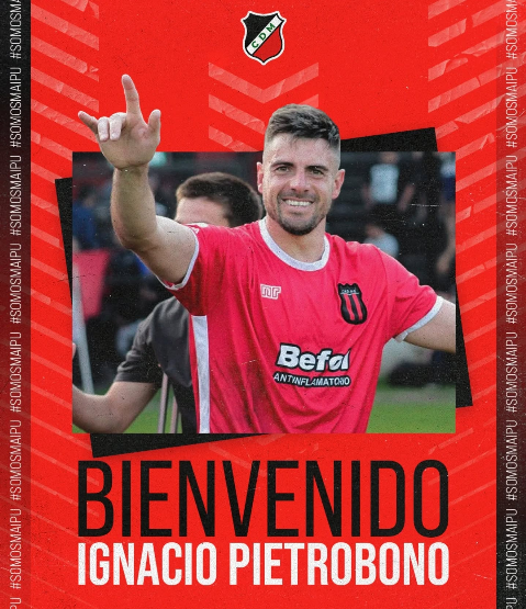 Maipú cuida el arco: Pietrobono es refuerzo del Cruzado