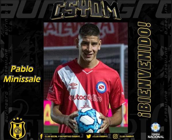 El Aurinegro se defiende: Pablo Minissale llega a Deportivo Madryn