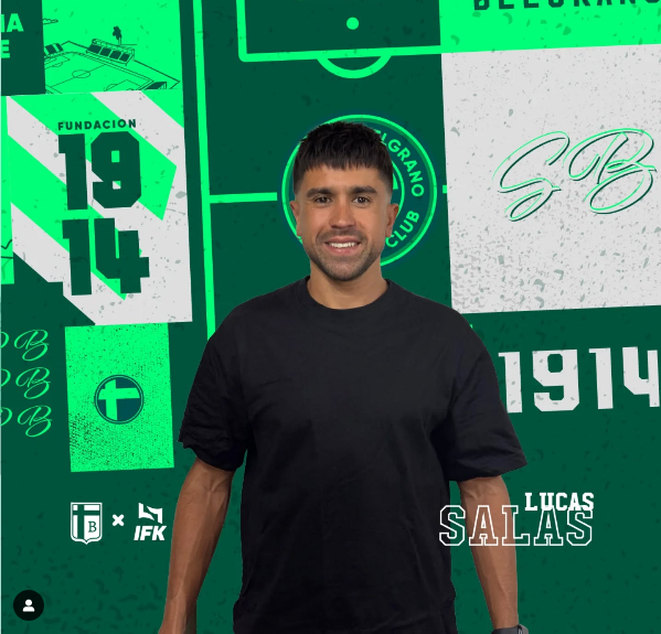 Sportivo Belgrano suma un volante: Lucas Salas se pinta de verde