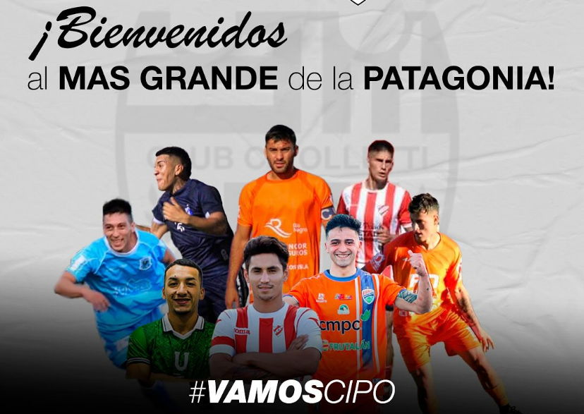 Caras nuevas en Cipolletti: el Albinegro presentó ocho jugadores nuevos