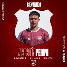 Agustín Perini llega para sumar goles a Villa Ramallo