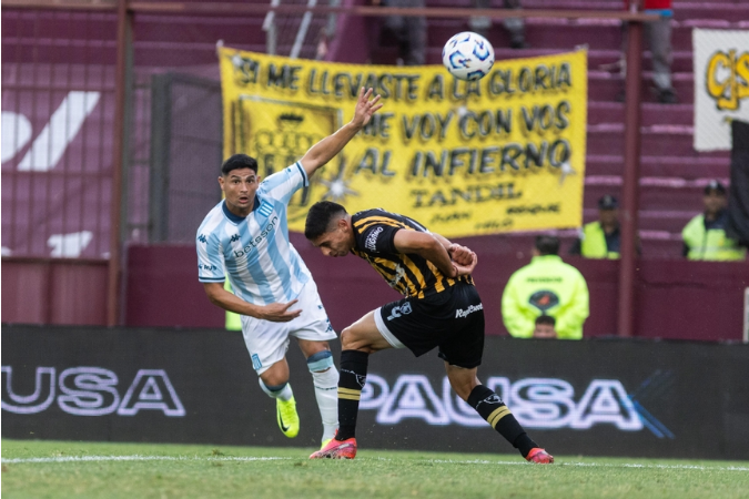 Santamarina incomodó a Racing pero no le alcanzó y fue eliminado de la Copa Argentina